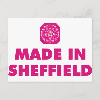madeinsheffield postkarte
