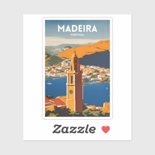 Madeira Aufkleber (Blatt)