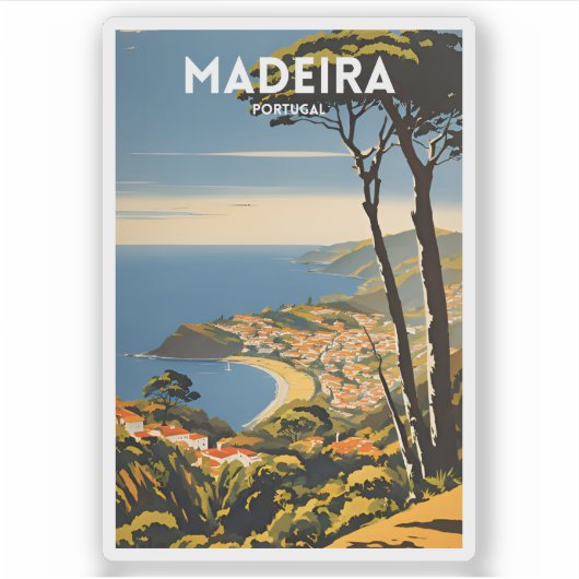 Madeira Aufkleber (Vorderseite)
