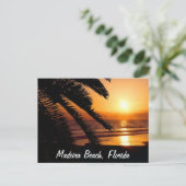 Madeira Beach Florida Postkarte (Stehend Vorderseite)