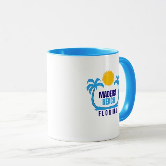 Madeira Beach Florida Tasse (VorderseiteRechts)