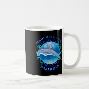 Madeira Beach Florida Urlaub Souvenir Dolphin Kaffeetasse