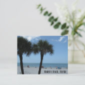 Madeira Beach Palms Postcard Postkarte (Stehend Vorderseite)