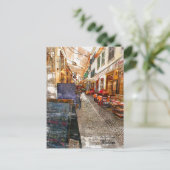 Madeira Eat Street - Das echte Portugal Postkarte (Stehend Vorderseite)