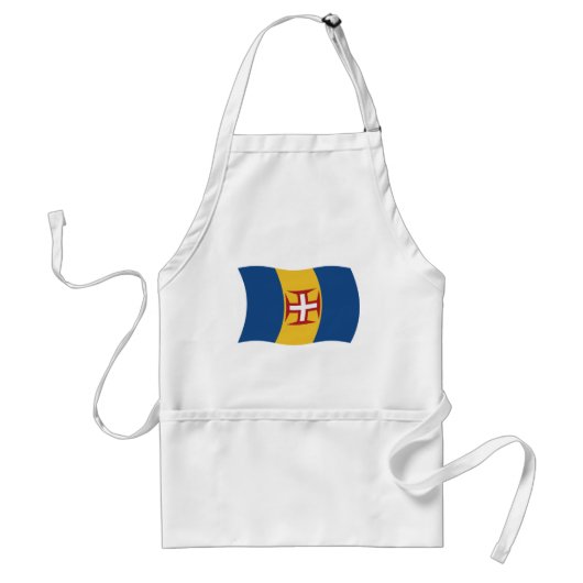 Madeira Flag Latzrock Schürze (Vorne)