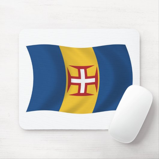Madeira Flag Mousepad (Mit Mouse)