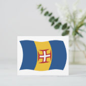 Madeira Flag Postkarte (Stehend Vorderseite)