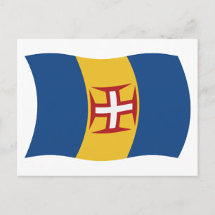 Madeira Flag Postkarte