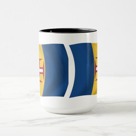 Madeira Flag Tasse (Zentrum)