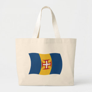 Madeira Flag Tote Bag Jumbo Stoffbeutel