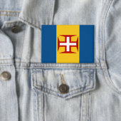 Madeira-Flagge Button (Insitu)