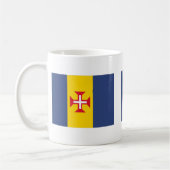 Madeira-Flagge Kaffeetasse (Links)