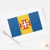 Madeira-Flagge Rechteckiger Aufkleber (Umschlag)