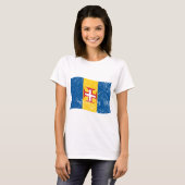 Madeira-Flagge T-Shirt (Vorne ganz)
