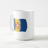 Madeira Flagge Tasse (Vorderseite Links)