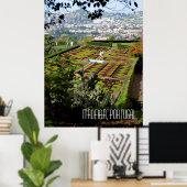 Madeira Funchal Botanischer Garten Portugal Poster (Heimbüro)