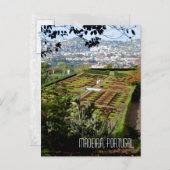 Madeira Funchal Botanischer Garten Souvenir Postkarte (Vorne/Hinten)