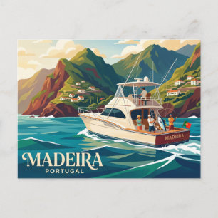 Madeira Hochseefischgründe Portugal Postkarte