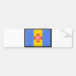 Madeira-Insel-Flagge Autoaufkleber