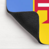 Madeira-Insel-Flagge Mousepad (Ecke)