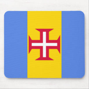 Madeira-Insel-Flagge Mousepad