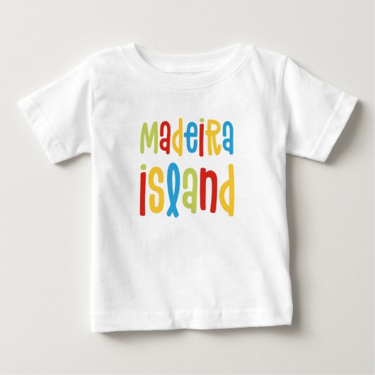 Madeira Island Baby T-Shirt (Vorderseite)