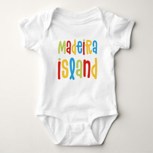 Madeira Island bodysuit Baby Strampler (Vorderseite)