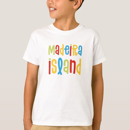 Madeira Island Boy T-Shirt (Vorderseite)
