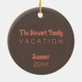 Madeira Island Foto mit typischen Häusern, Portuga Keramik Ornament (Hinten)