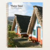 Madeira Island Foto mit typischen Häusern, Portuga Planer (Vorderseite)