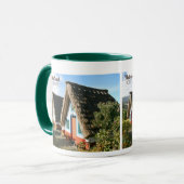 Madeira Island Foto mit typischen Häusern, Portuga Tasse (Vorderseite Links)