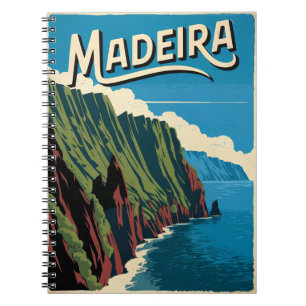 Madeira Jahrgang Notizblock