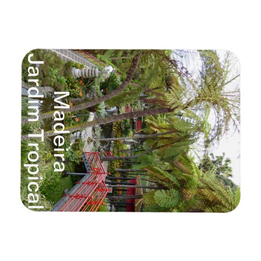 Madeira - Jardim Tropical Magnet (Horizontal)