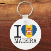 Madeira Liebe v2 Schlüsselanhänger (Vorderseite)