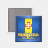 Madeira Magnet (Vorderseite/Rückseite)