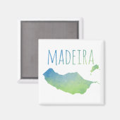 Madeira Magnet (Vorderseite/Rückseite)