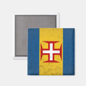 Madeira Magnet (Vorderseite/Rückseite)