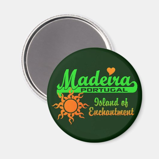 MADEIRA-Magnet Magnet (Vorderseite/Rückseite)