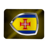 Madeira Metallic Emblem Magnet (Horizontal)