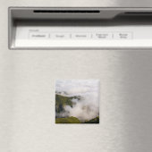 Madeira mountains in misty clouds, moody nature magnet (In Situ (Geschirrspüler))