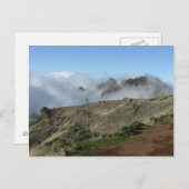 Madeira oberhalb der Wolken-Postkarte, anpassen Postkarte (Vorne/Hinten)