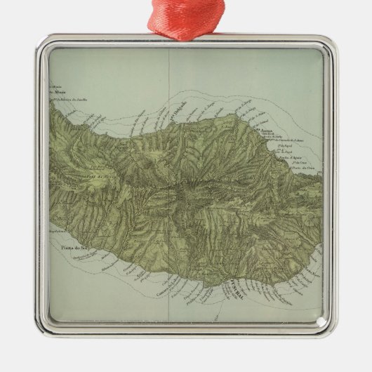 Madeira Ornament Aus Metall (Vorne)