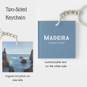 Madeira Ponta de São Lourenço Personalisiertes Rei Schlüsselanhänger