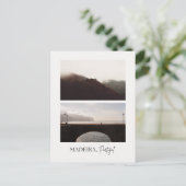 Madeira, Portugal aesthetic travel  Postkarte (Stehend Vorderseite)