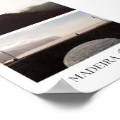 Madeira, Portugal - ästhetisches Foto Poster (Ecke)