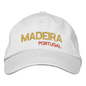 Madeira* Portugal Bestickte Kappe (Vorderseite)