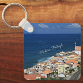 Madeira, Portugal Landscape Schlüsselanhänger (Vorderseite)