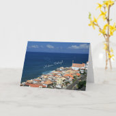 Madeira, Portugal Landschaft Karte (Gelbe Blume)