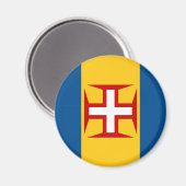 Madeira, Portugal Magnet (Vorderseite/Rückseite)