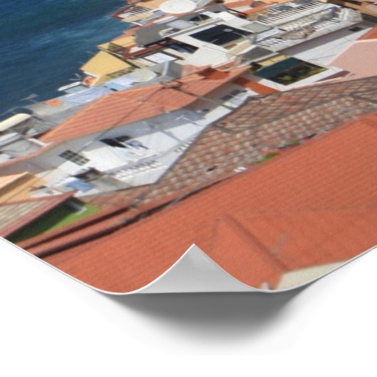 Madeira, Portugal Poster (Ecke)